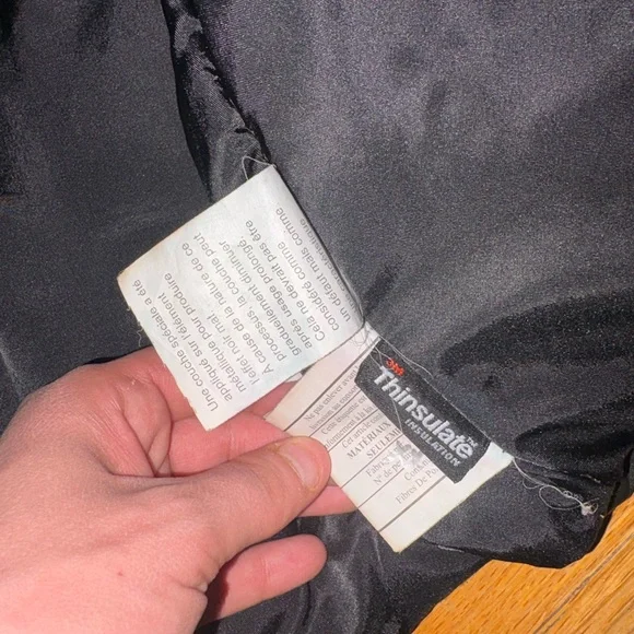 Danier Black Leather Jacket with Faux-Fur Hood - Picture 7 of 7